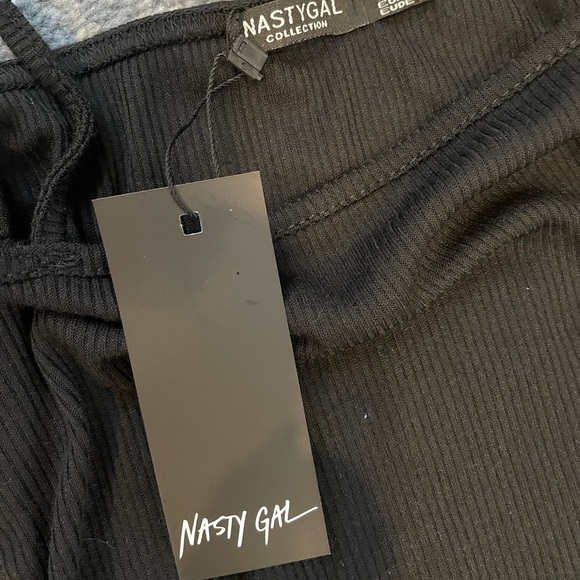 NWT Square Neck Ruffle Mini Dress - Picture 6 of 6